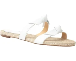 Alexandre Birman Clarita Braided Flat Leather