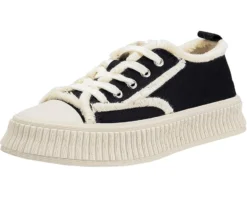 FitVille Classic Canvas Platform Sneakers Wide