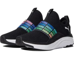 PUMA Softride Sophia Slip-On Repeat (Little Kid)